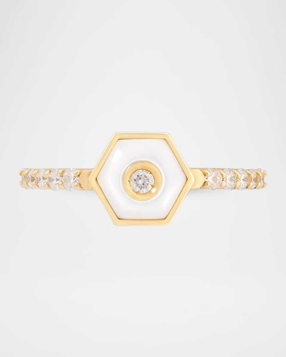 Baia Sommersa 18K Yellow Gold Ring with Lapis and Diamonds